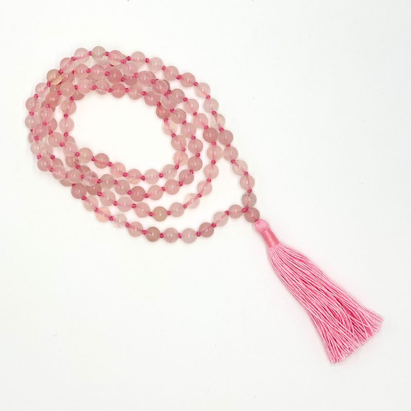 Rosenquarz Mala