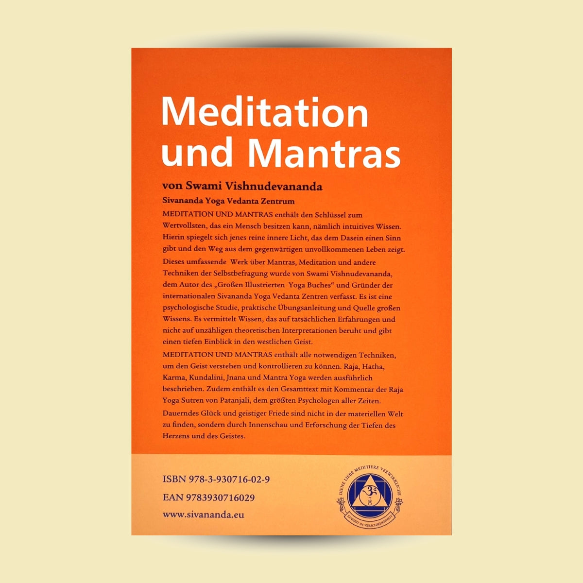 Swami Vishnudevananda: Meditation und Mantras