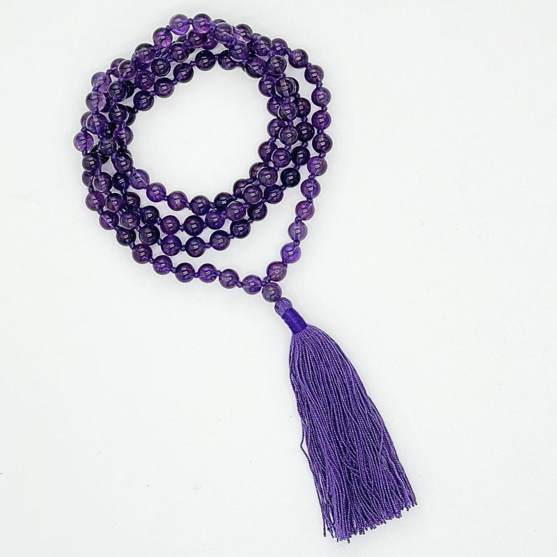 Amethyst Mala