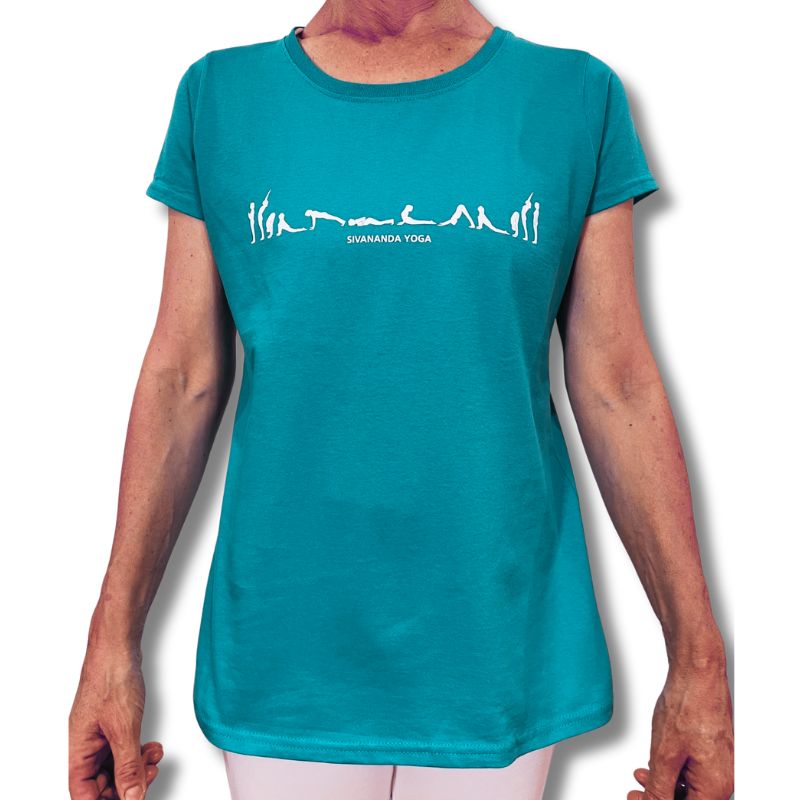 Damen-T-Shirt Sonnengruß