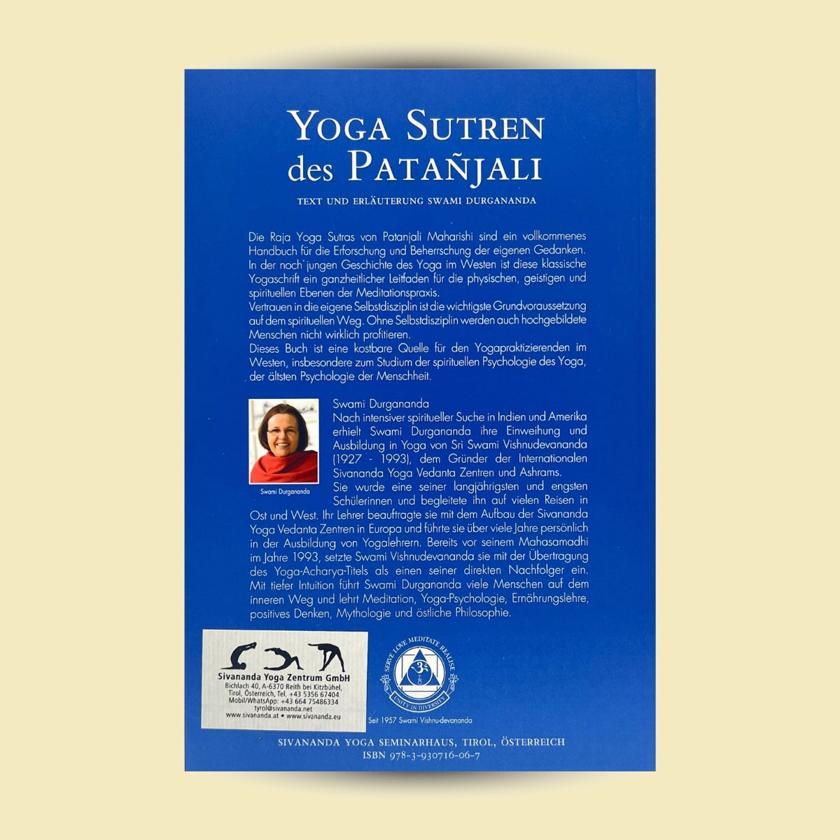 Swami Durgananda: Yoga Sutren des Patanjali